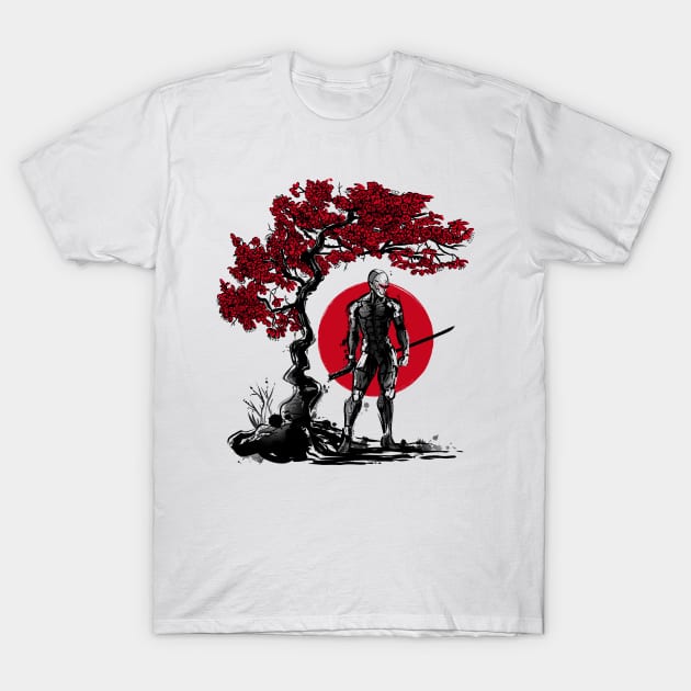 Cyborj Ninja under the sun T-Shirt by ddjvigo